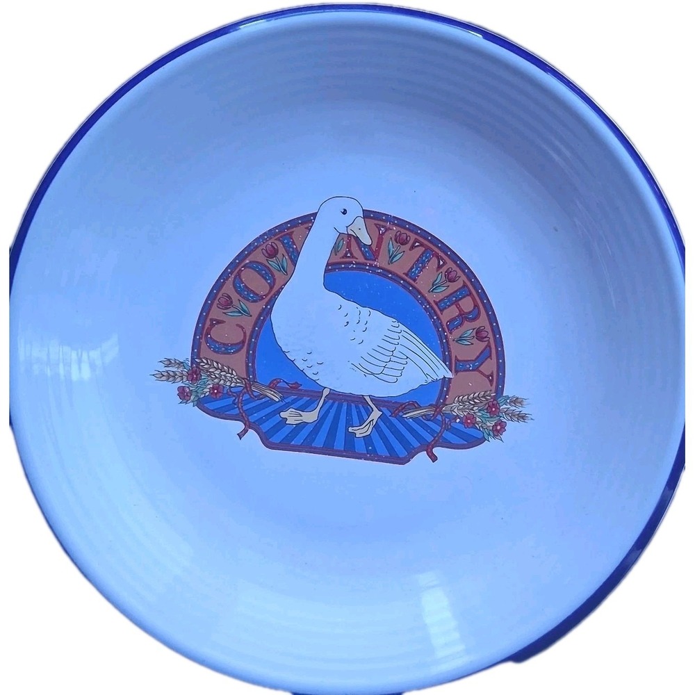 Country Goose Pattern Stoneware Dinner Set 24pcs‎